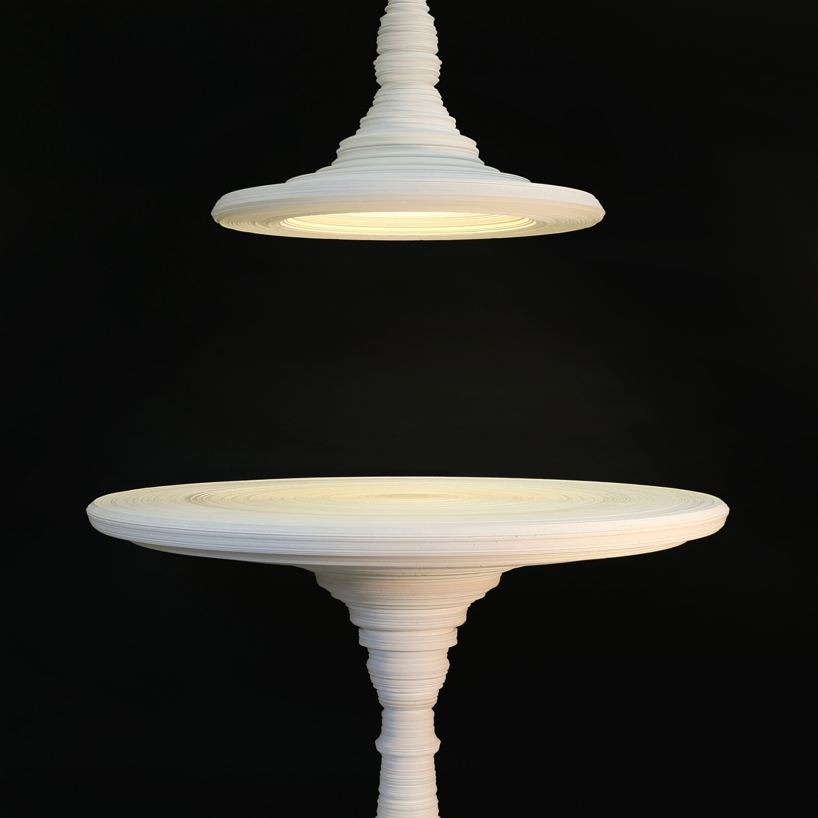 Stupa Table & Light